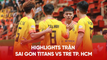 Highlights trận SÀI GÒN TITANS vs TRẺ TP. HCM - Giải Futsal HDBank vô địch Quốc gia 2025