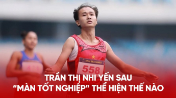 Trần Thị Nhi Yến sau “màn tốt nghiệp” thể hiện thế nào ở giải Vô địch điền kinh châu Á 2025