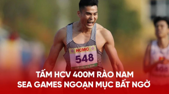 Tấm HCV 400m rào nam SEA Games ngoạn mục bất ngờ từ thế hệ đàn anh của Quách Công Lịch