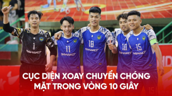 Cục diện xoay chuyển chóng mặt trong vòng 10 giây ở trận Hà Nội vs Trẻ TPHCM
