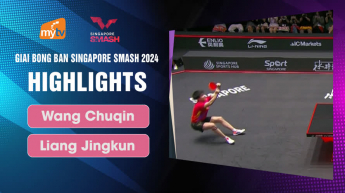 Wang Chuqin lên ngôi - Chung kết đơn nam - WTT Singapore Smash 2024